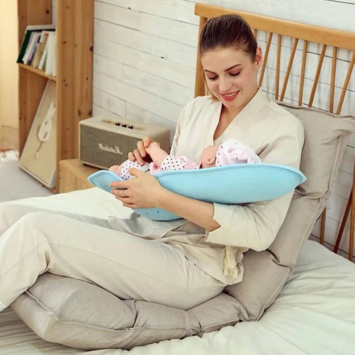Comfortable Support Pillow for Effortless Newborn Feeding