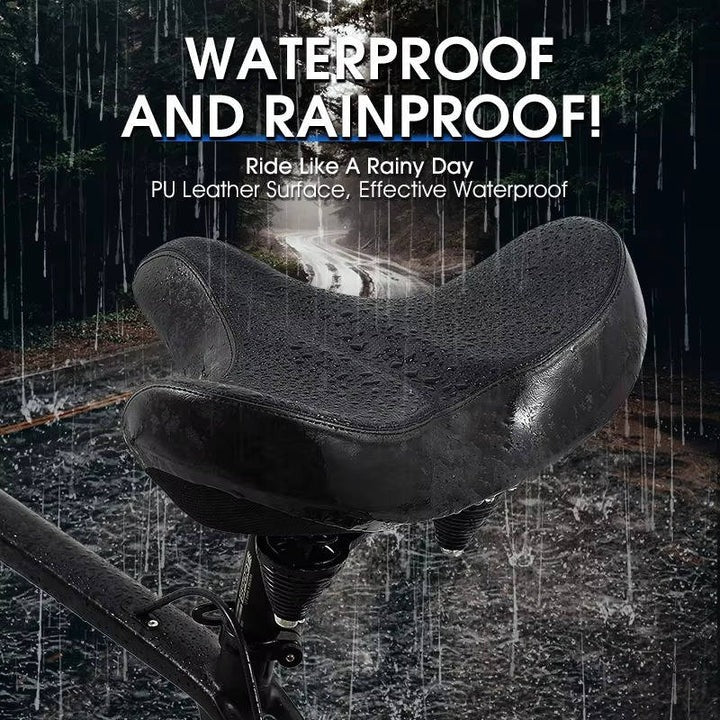 Comfort Ride Bicycle Seat with Enhanced Support for Long Journeys