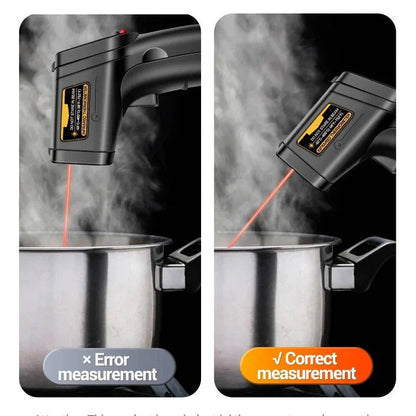 Precision Non-Contact Infrared Laser Thermometer for Exact Surface Readings