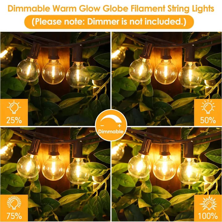 Charming LED String Lights for Outdoor and Indoor Decor