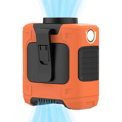 Versatile Clip-On Fan with Adjustable Speeds and Emergency Light
