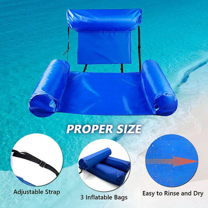 Ultimate Floating Lounge Chair with Supportive Backrest