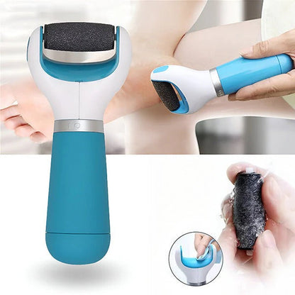 Portable SmoothSkin Electric Foot Buffer with Rechargeable Power