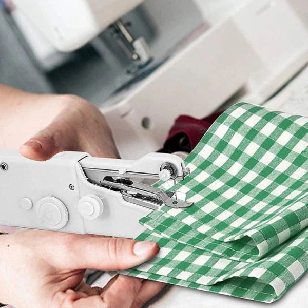 Portable Battery-Operated Sewing Machine for On-the-Go Repairs