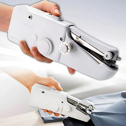 Portable Battery-Operated Sewing Machine for On-the-Go Repairs