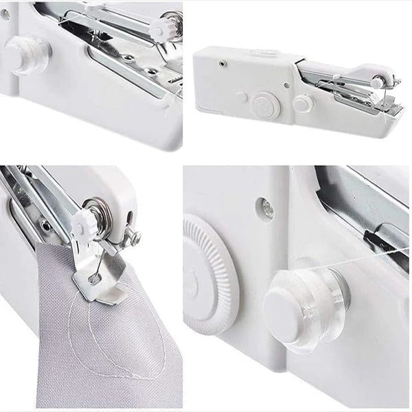 Portable Battery-Operated Sewing Machine for On-the-Go Repairs