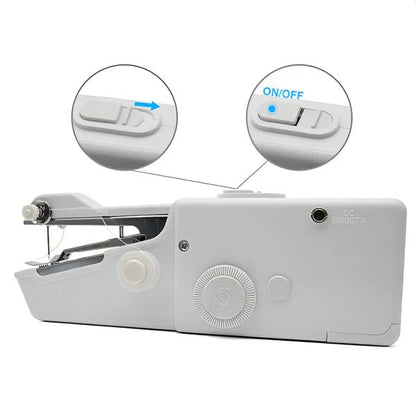 Portable Battery-Operated Sewing Machine for On-the-Go Repairs