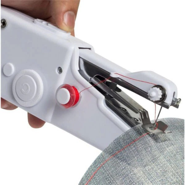 Portable Battery-Operated Sewing Machine for On-the-Go Repairs
