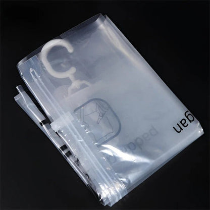 Compact Hanging Vacuum Seal Storage Bags, 4-Pack for Closet Decluttering