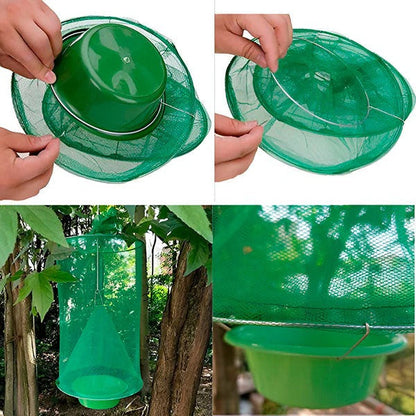 Eco-Friendly Outdoor Insect Trap with Easy Refill Design
