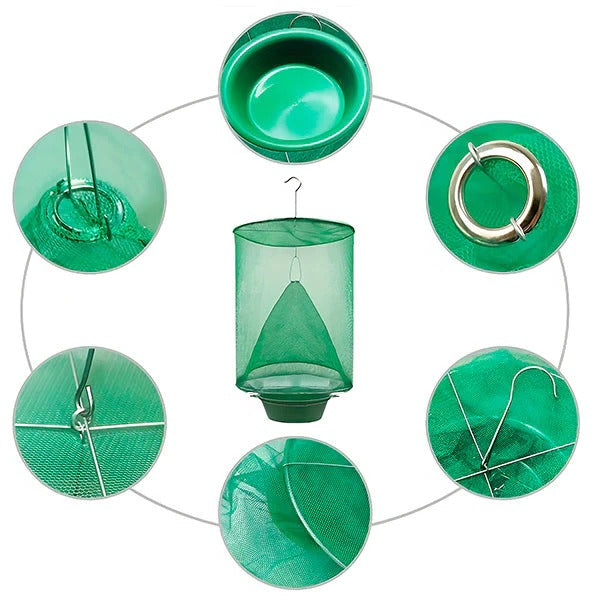 Eco-Friendly Outdoor Insect Trap with Easy Refill Design