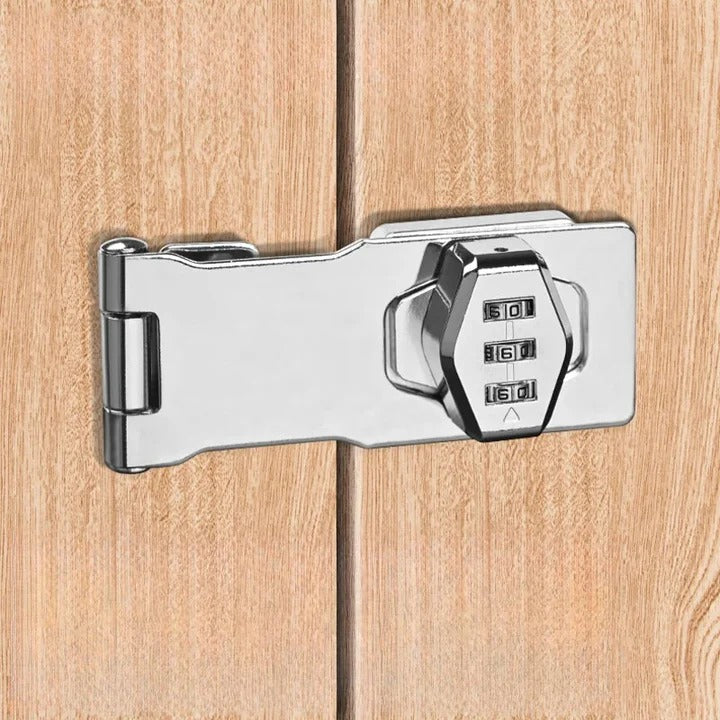 Secure 3-Digit Combination Lock for Cabinets with Easy Setup