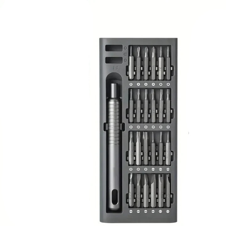 Versatile Precision Tool Kit with 48 Bits for Electronics Repair