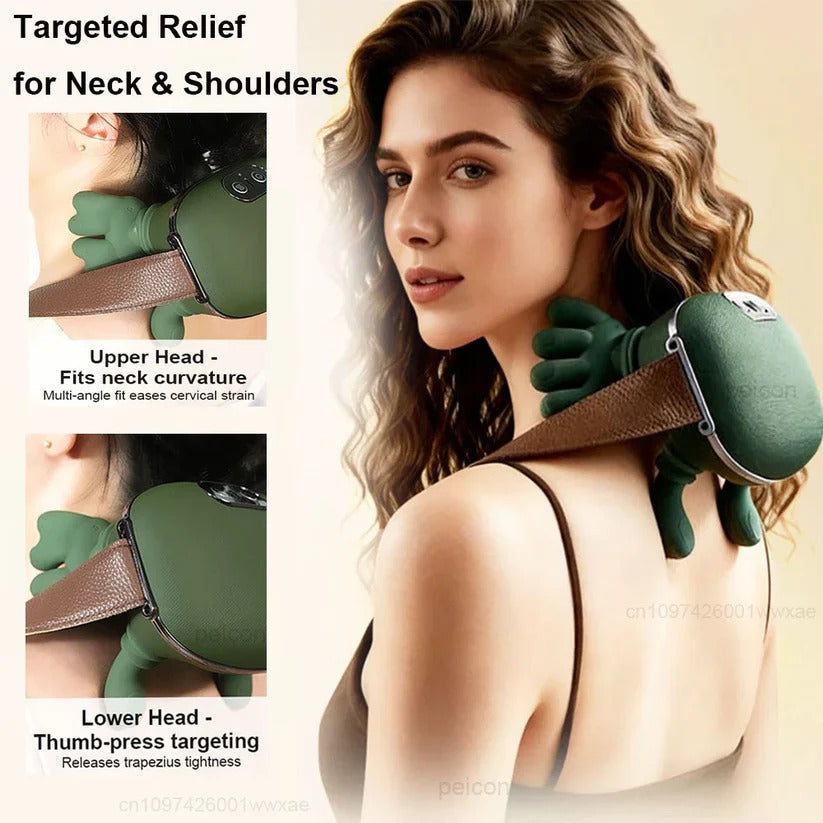Relaxation Pro Neck and Shoulder Massager with Heat Feature