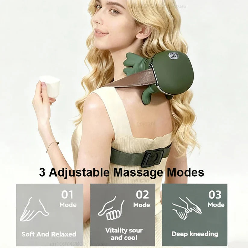 Relaxation Pro Neck and Shoulder Massager with Heat Feature