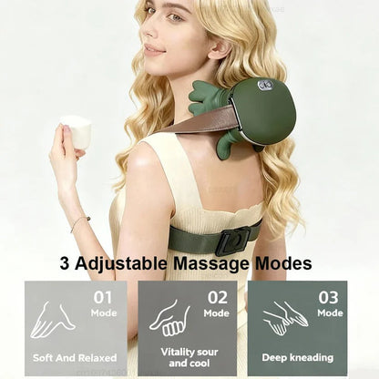Relaxation Pro Neck and Shoulder Massager with Heat Feature