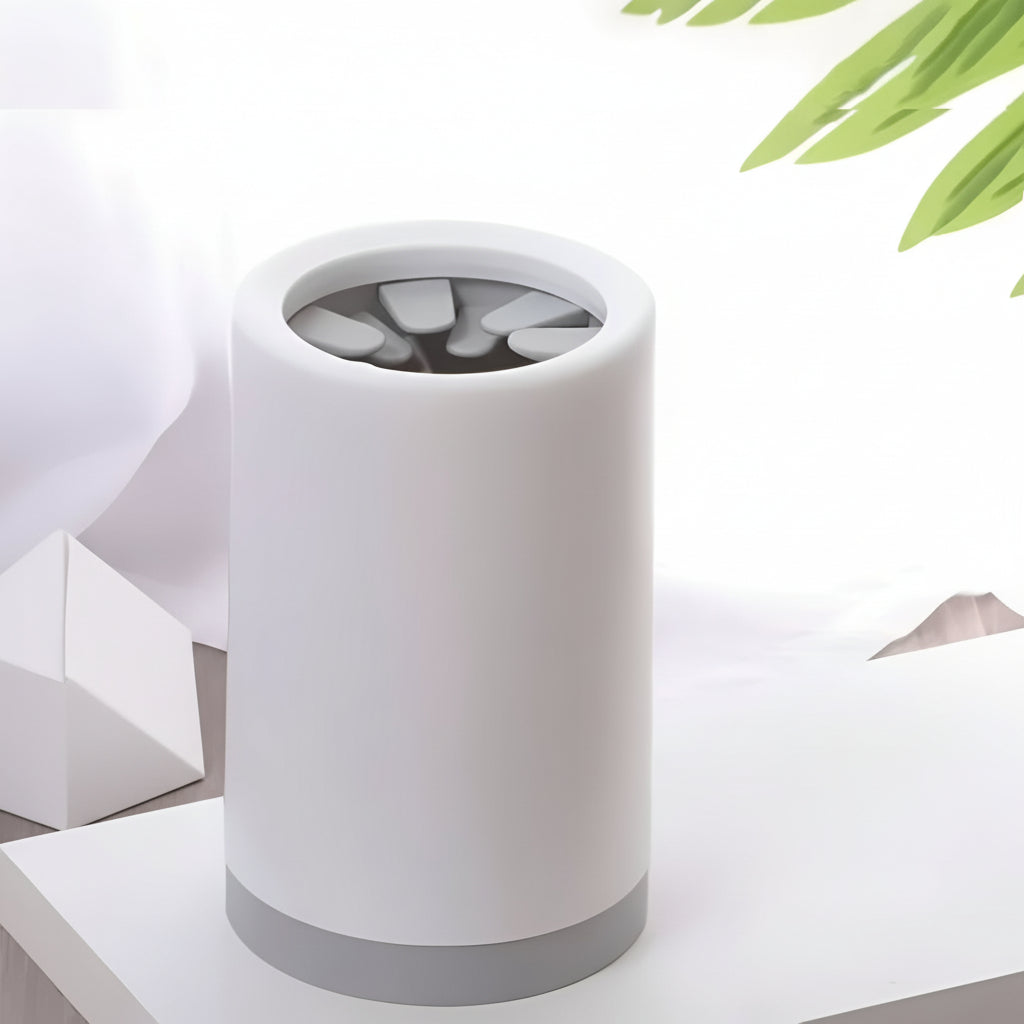 Compact Pet Paw Cleaner with 360° Gentle Scrubbing Action