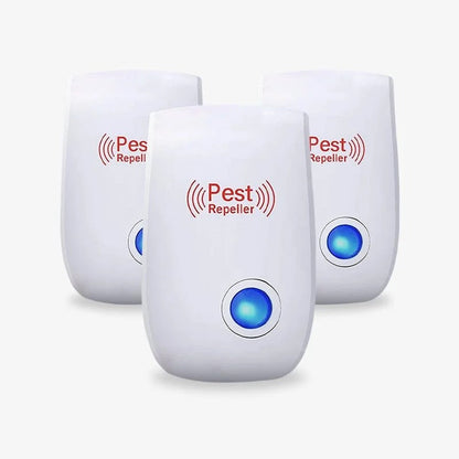 Compact Ultrasonic Pest Defense with Effortless Operation