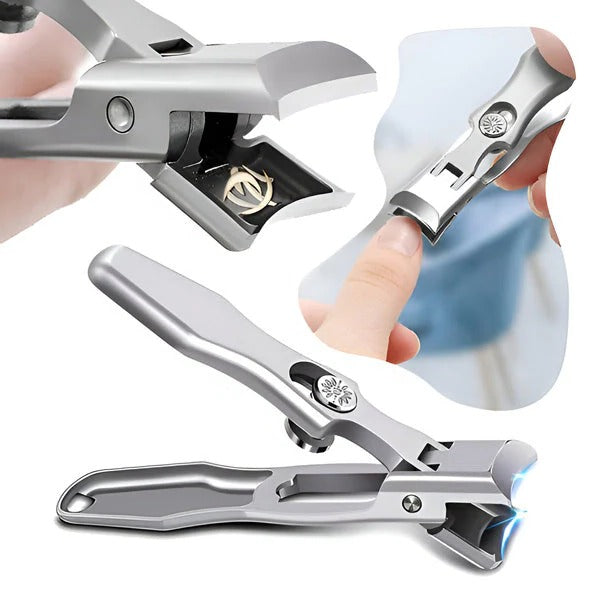 Portable Steel Nail Clipper for Effortless Grooming on the Go