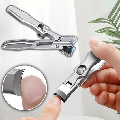 Portable Steel Nail Clipper for Effortless Grooming on the Go