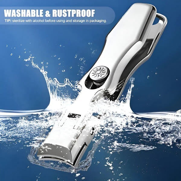 Portable Steel Nail Clipper for Effortless Grooming on the Go