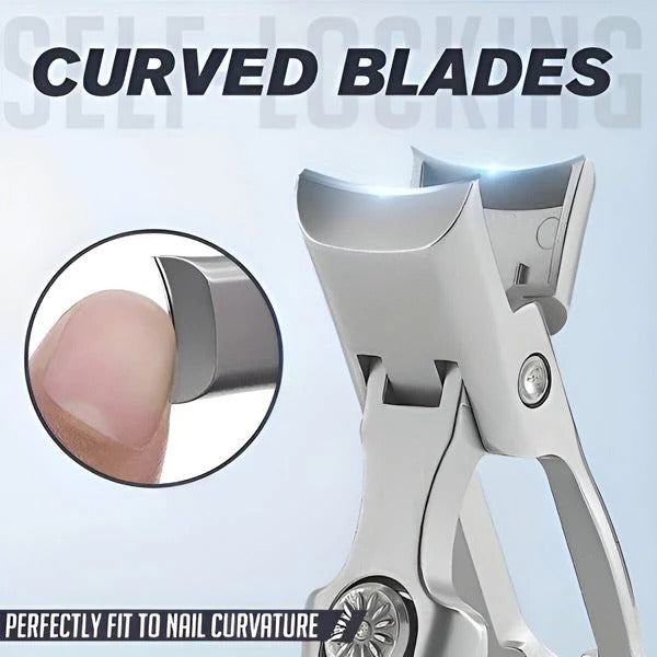 Portable Steel Nail Clipper for Effortless Grooming on the Go