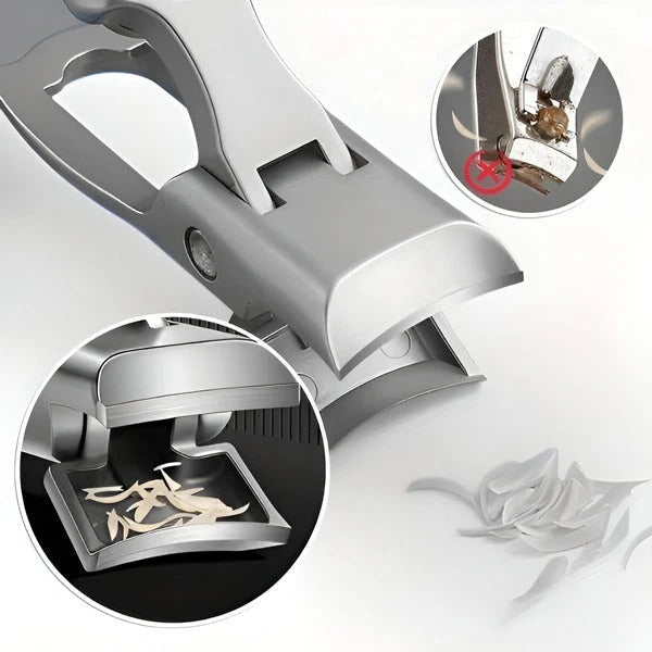 Portable Steel Nail Clipper for Effortless Grooming on the Go