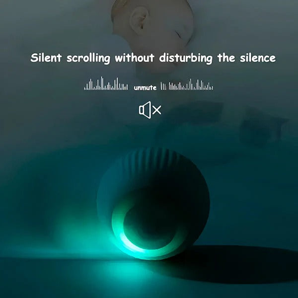 Smart Rechargeable Rolling Pet Play Ball for Cats & Dogs