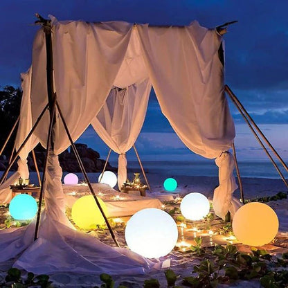 Floating LED Pool Light: Inflatable, Waterproof & Color-Changing