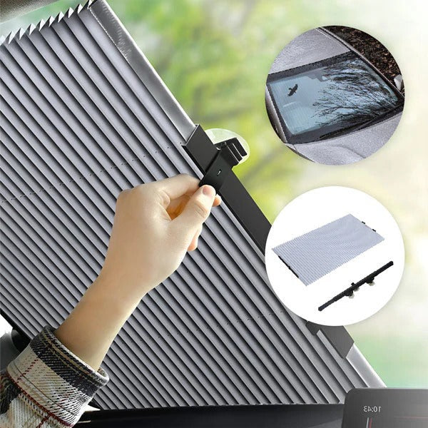 Compact Car Sun Shield for Front and Side Windows