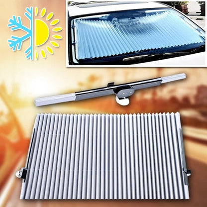 Compact Car Sun Shield for Front and Side Windows