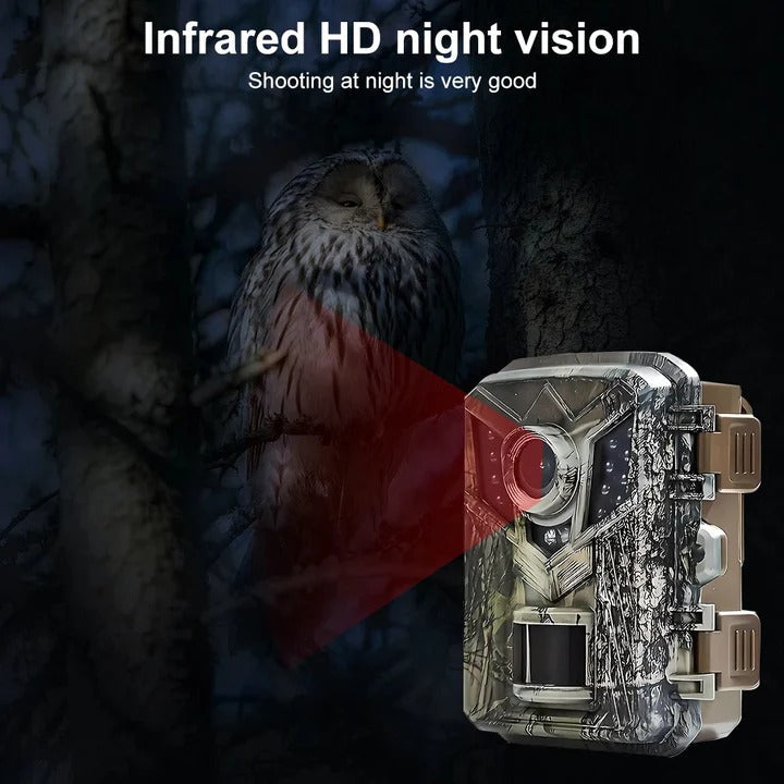All-Weather Wildlife Camera with Instant Trigger and Night Vision