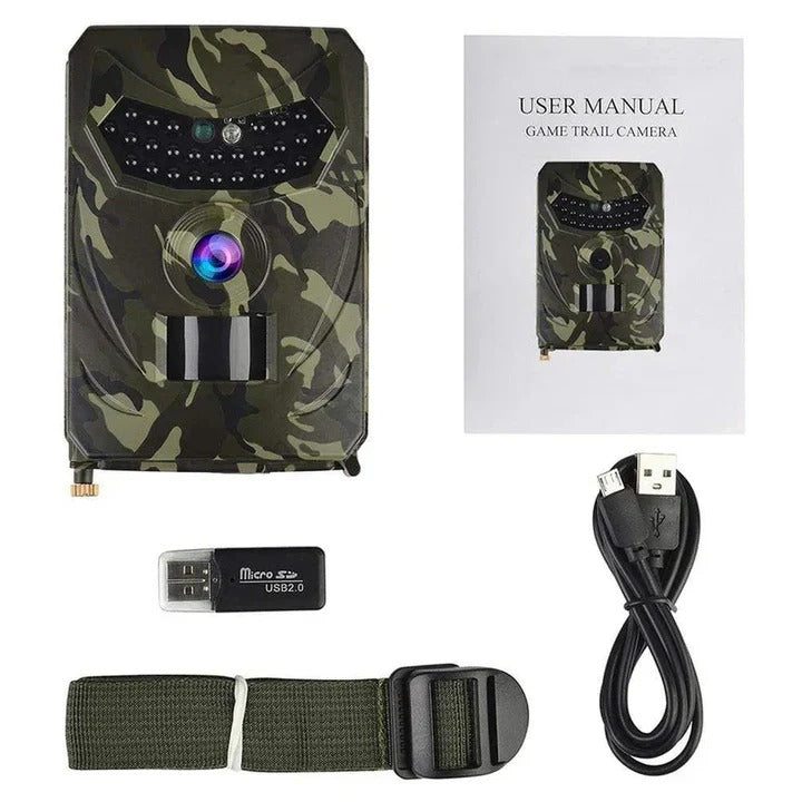 All-Weather Wildlife Monitoring Camera with Infrared Night Vision