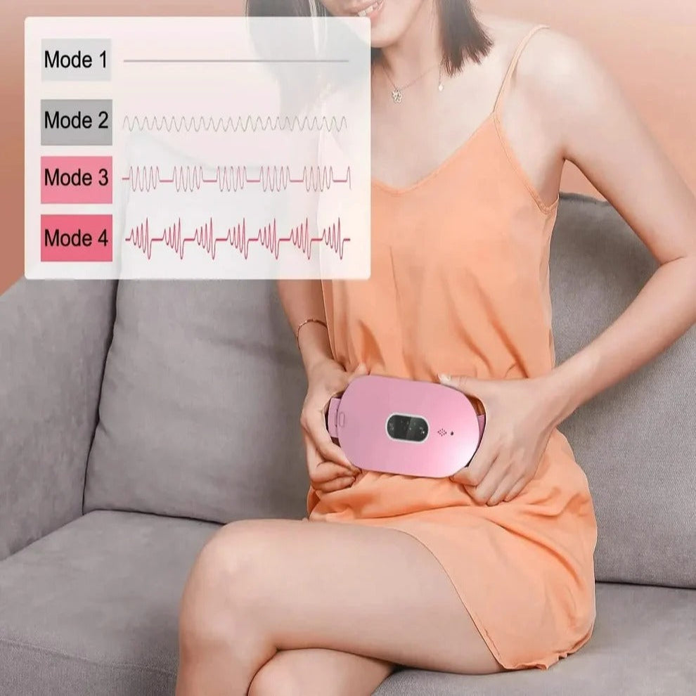 ComfortFlex Heated Massage Belt for Menstrual Relief