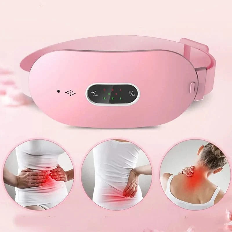 ComfortFlex Heated Massage Belt for Menstrual Relief