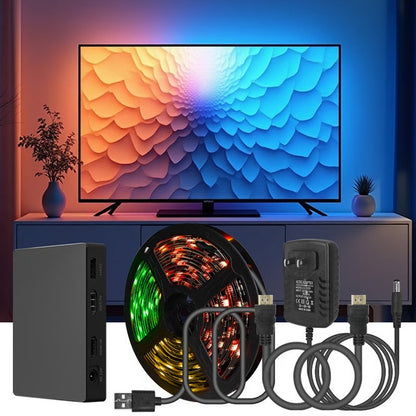 Enhanced RGB LED Backlight Kit with HDMI Sync and App Control