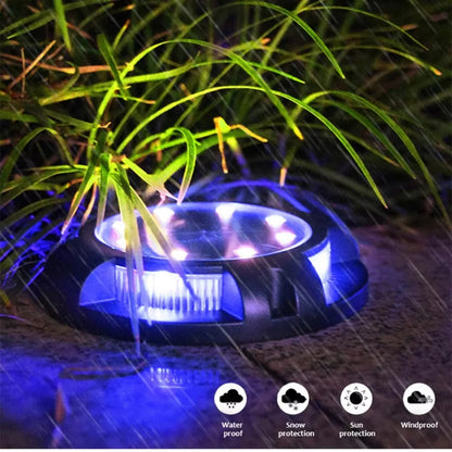 Vibrant Solar-Powered LED Garden Lights for Outdoor Spaces