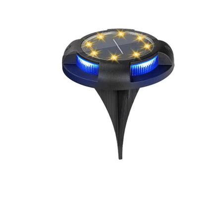 Vibrant Solar-Powered LED Garden Lights for Outdoor Spaces