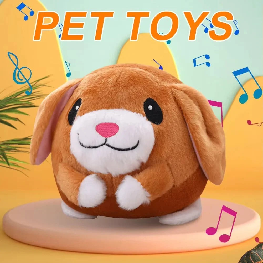 Interactive Self-Playing Dog Sphere with Sound and Motion