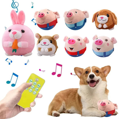 Interactive Self-Playing Dog Sphere with Sound and Motion