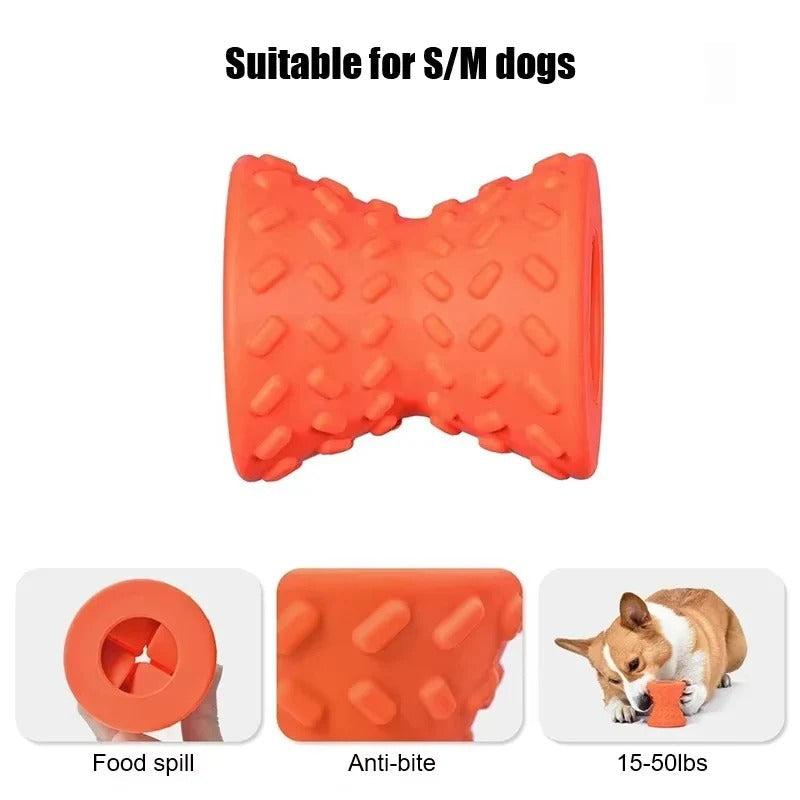 Sturdy Dog Chew Toy with Treat Dispenser for Engaging Play
