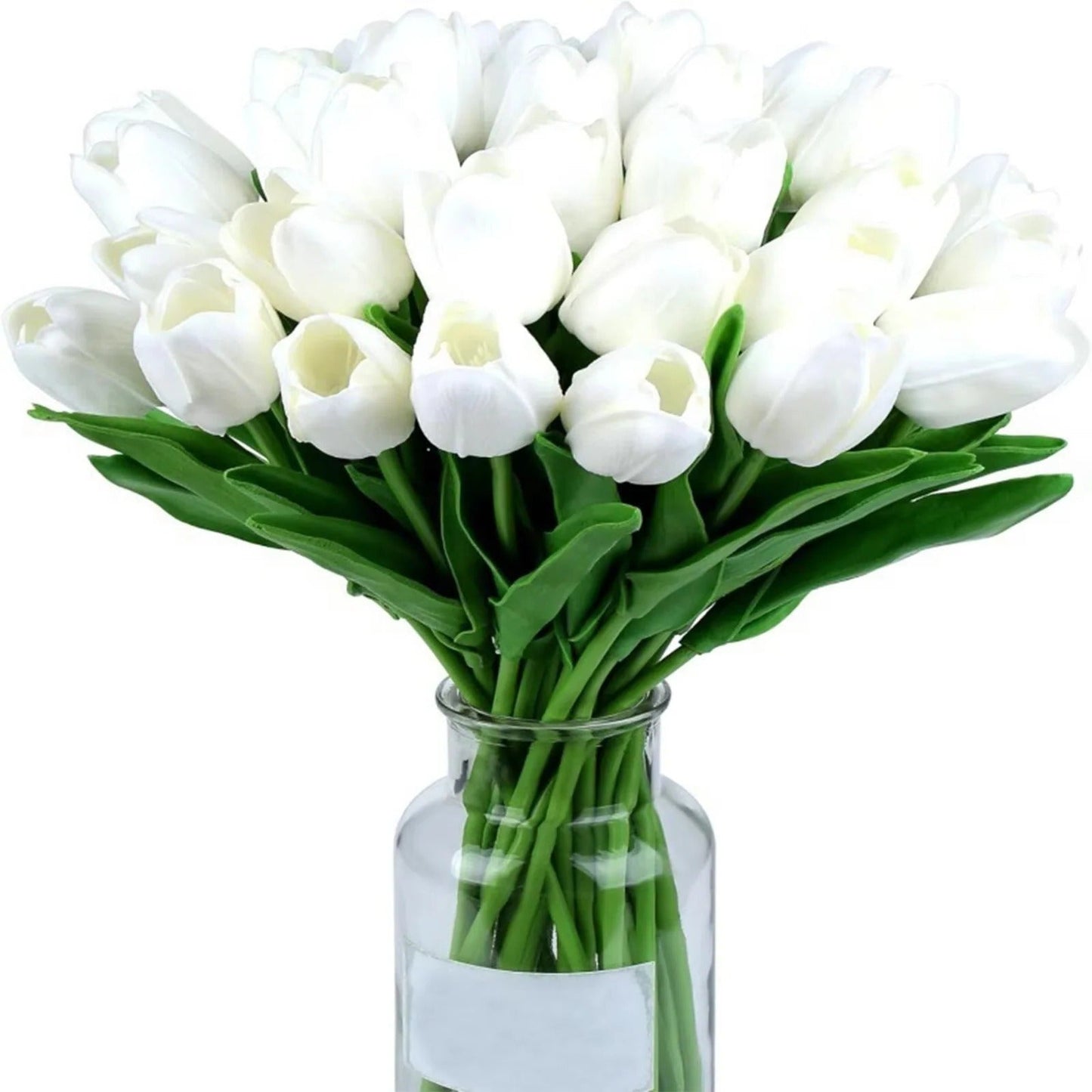 Vibrant Faux Flower Bouquet Collection - Set of 10 Stems