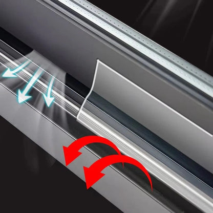Flexible Weatherproof Seal Strip for Doors and Windows, 16.4 Feet