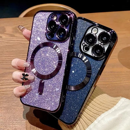 SparkleShield Slim iPhone Case with Magnetic Charging Support