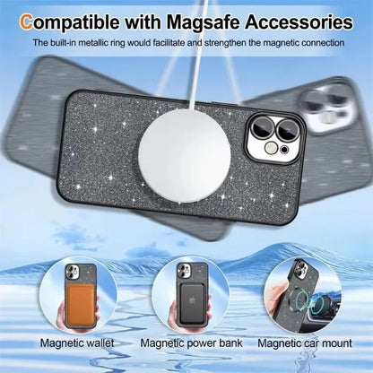 SparkleShield Slim iPhone Case with Magnetic Charging Support