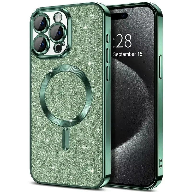 SparkleShield Slim iPhone Case with Magnetic Charging Support