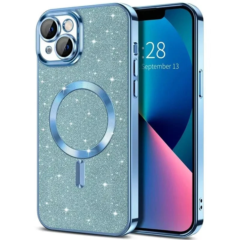 SparkleShield Slim iPhone Case with Magnetic Charging Support