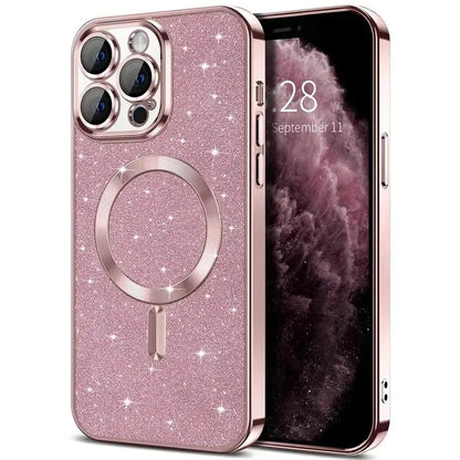 SparkleShield Slim iPhone Case with Magnetic Charging Support