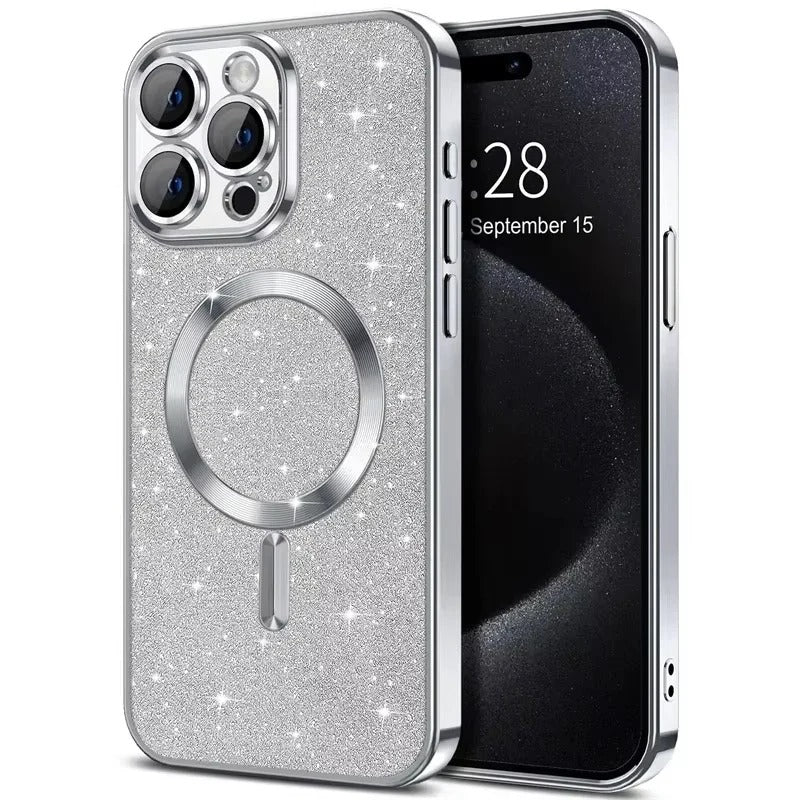 SparkleShield Slim iPhone Case with Magnetic Charging Support