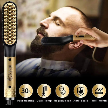 Effortless Beard Styler with Quick Heating Technology